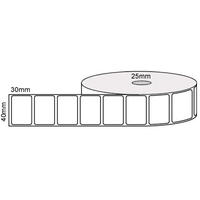 Thermal Transfer Label Roll (40mm x 30mm)
